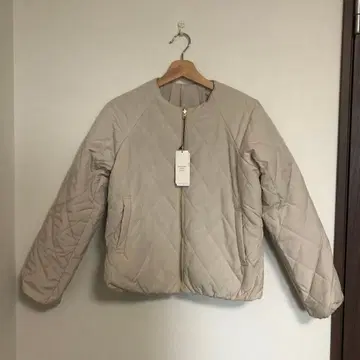 새상품 abahouse mavie 퀼트 리버서블 블루종 겨울 의류