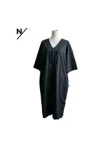 뉴트럴 웍스 나우터 우븐 가운 원피스 나일론