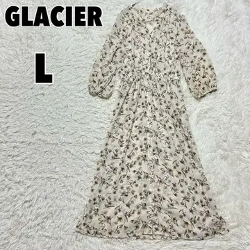 GLACIER 그라시아 (L) 꽃무늬 원피스 허니즈