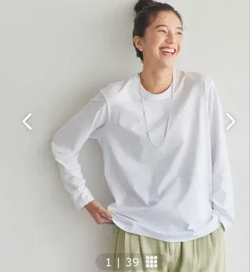 [ 한 장만 입어도, 여러 겹 겹쳐 입어도 ] 믿음직한 긴팔 티셔츠