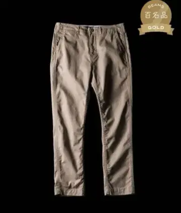 beams 빔즈 스트레치 테이퍼드 치노 블랙 남성용M