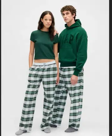 GAP 슈퍼 소프트 플란넬 파자마 팬츠