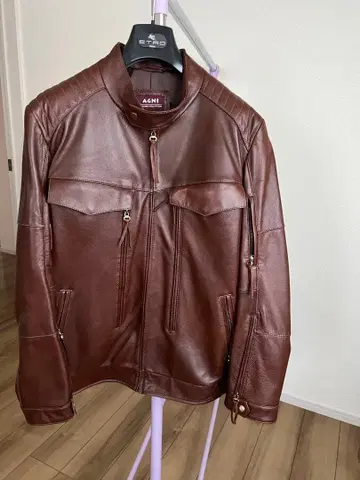 AGNI 가죽 자켓