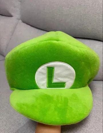 루이지 봉제 인형 모자