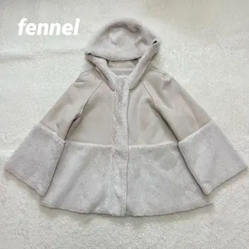 [ 새상품급 ] FENNEL 페이크 무스탕 숏코트