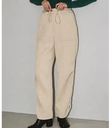 TODAYFUL 자카드 카고 팬츠 베이지 36