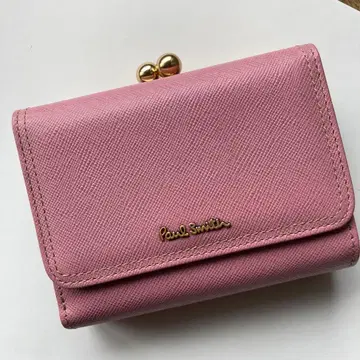 Paul Smith 핑크 3단 폴더형 지갑