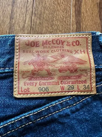 JOE McCOY 스트레이트 데님 W29 L34