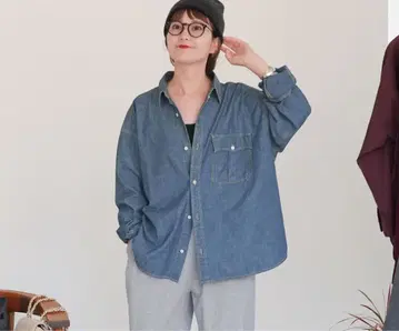 스픽 앤 스팬 Levi's 데님 셔츠 M