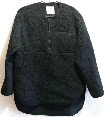 미사용 스노우피크 써멀 보아 플리스 풀오버 S