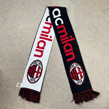 00s AC 밀라노 축구 머플러 구제 의류