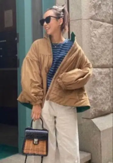 rosy monster 로지몬스터 리버서블 후와후와 점퍼 S