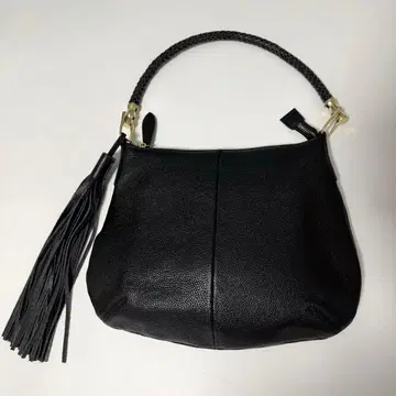 ROSE BUD 핸드백 블랙 프린지
