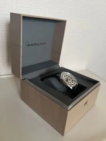 Hamilton 자동 시계 실버/블랙 새상품급