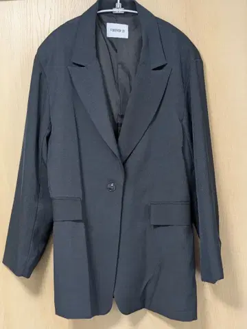 FOREVER 21 그레이 테일러드 자켓 F