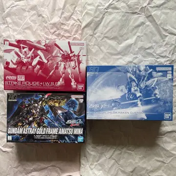 기동전사 건담 SEED계 RG/HG 3종 세트