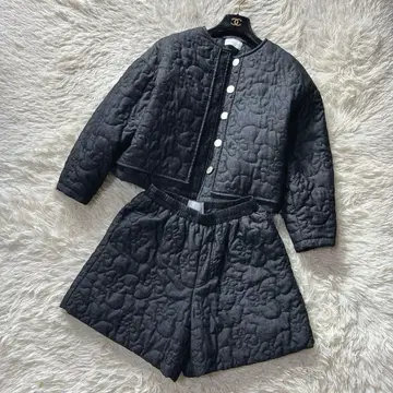 새상품급 LINKABLE 린카블 데님 퀼트 셋업