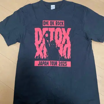 ONE OK ROCK DETOX JAPAN TOUR 2025 티셔츠