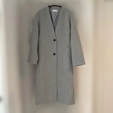 PLST 플라스테 노카라 코트 M