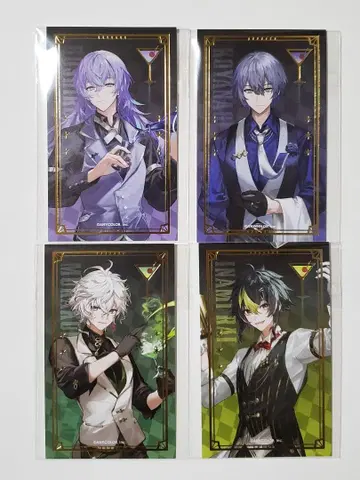 코야나기 세이도 무라쿠모 이나미 애니메이트 카페 칵테일 카드 Dytica