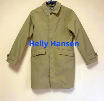 새상품급 Helly Hansen 베이지 롱 코트 발수 가공 WL