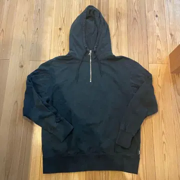 소프넷 하프 지퍼 후드티 S 사이즈