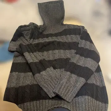 ANTIQULOTHES 스트라이프 니트 스웨터 L 사이즈