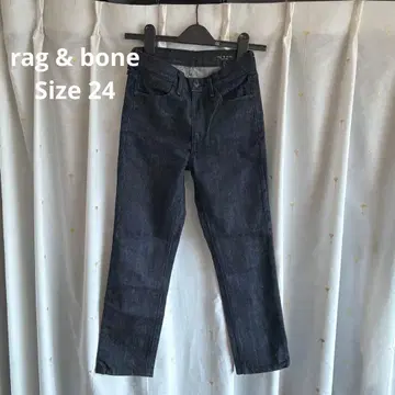 rag & bone 스트레이트 데님 24 사이즈 다크 데님