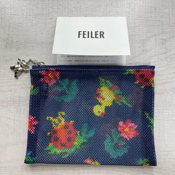 페이러 메쉬 파우치 S 사이즈 네이비