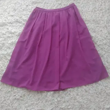 [NOBLE] 쉬폰 롱 스커트 핑크 퍼플 40