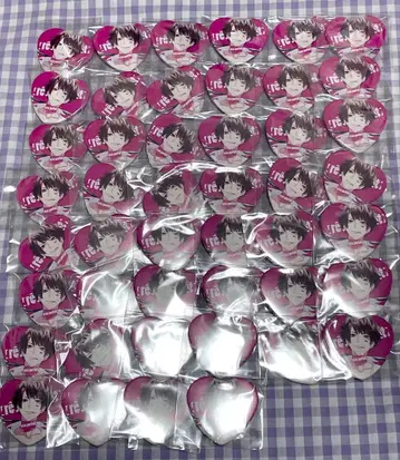 dynamic chord 카시이 레이네 하트 캔뱃지 46개