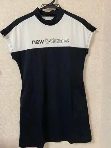 new balance 스포츠 원피스 블랙/화이트