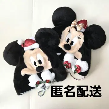 [택 포함 새상품] 미키 미니 크리스마스 팬캡 2개 세트