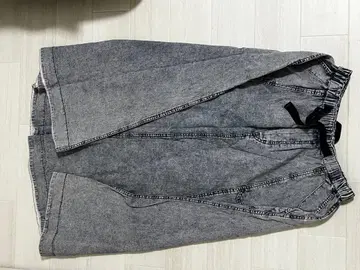 니코앤드 - 그레이 벌룬 데님 M 사이즈