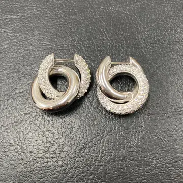 [ Swarovski ] Dextera 후프 귀걸이