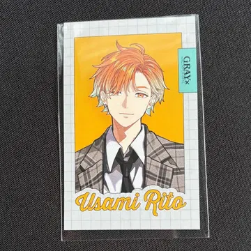 우사미 리토 GRAY ACCENT 랜덤 폴라로이드풍 카드 니지산지