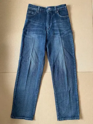 허리 쉐이프 하이 라이즈 맘 청바지