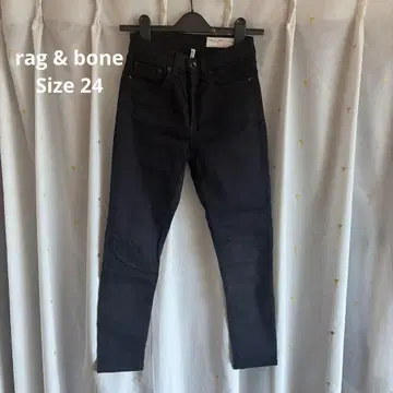 rag & bone 블랙 스키니 데님 24