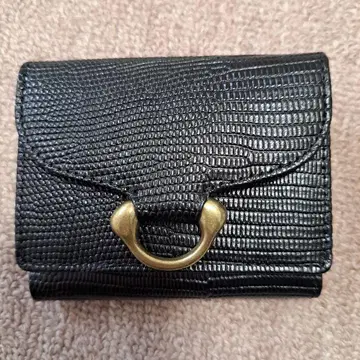 토트 & 브로드스톤 접이식 지갑 블랙