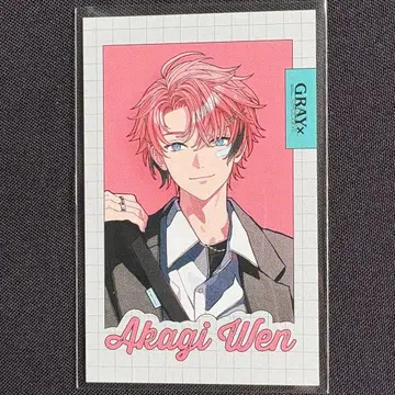 아카기 웬 GRAY ACCENT 랜덤 폴라로이드풍 카드 니지산지