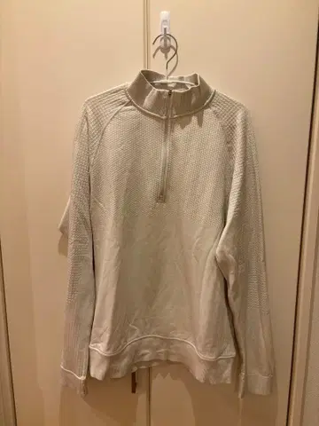 LULULEMON 울 혼방 하프 지퍼 셔츠