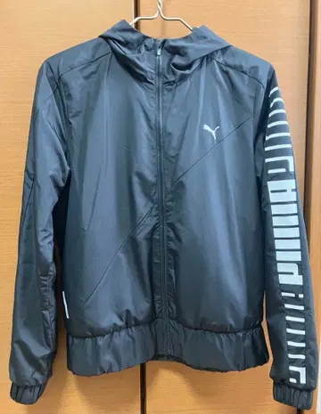 PUMA 여성용 윈드브레이커 블랙 M