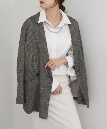 [ 명품 ] SHENERY(시너리) 자켓 / 블랙 계열 / 사이즈 36