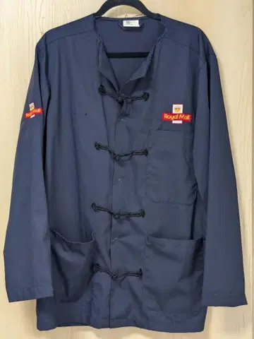 Royal Mail 워크 셔츠 네이비 구제 의류