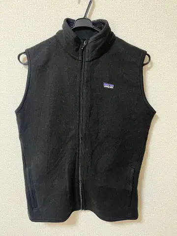 Patagonia 여성용 블랙 플리스 베스트