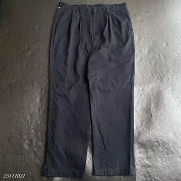 US 구제 의류 DOCKERS 와이드 워크 팬츠 블랙 투 턱