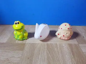 연필깎이 세트 개구리 토끼 문어