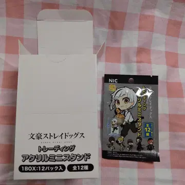 문호 스트레이독스 트레이딩 아크릴 미니 스탠드 1box: 12팩입