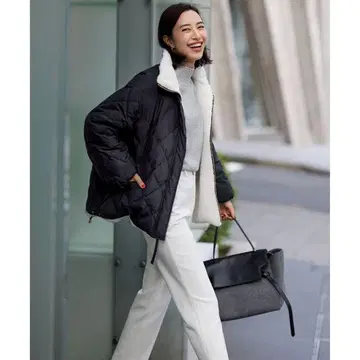 미사용 새상품 [ TAION x UNFILO ] 리버서블 보아 다운