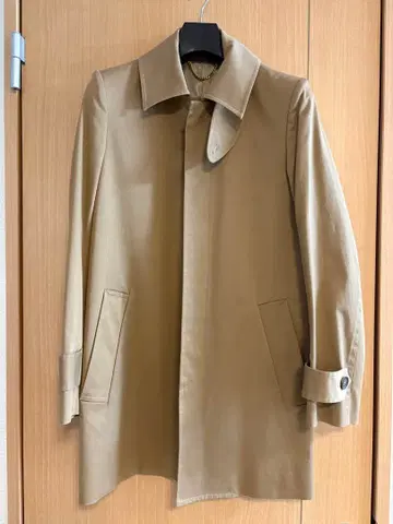 체크 아방가르드 스텐카라 코트 s